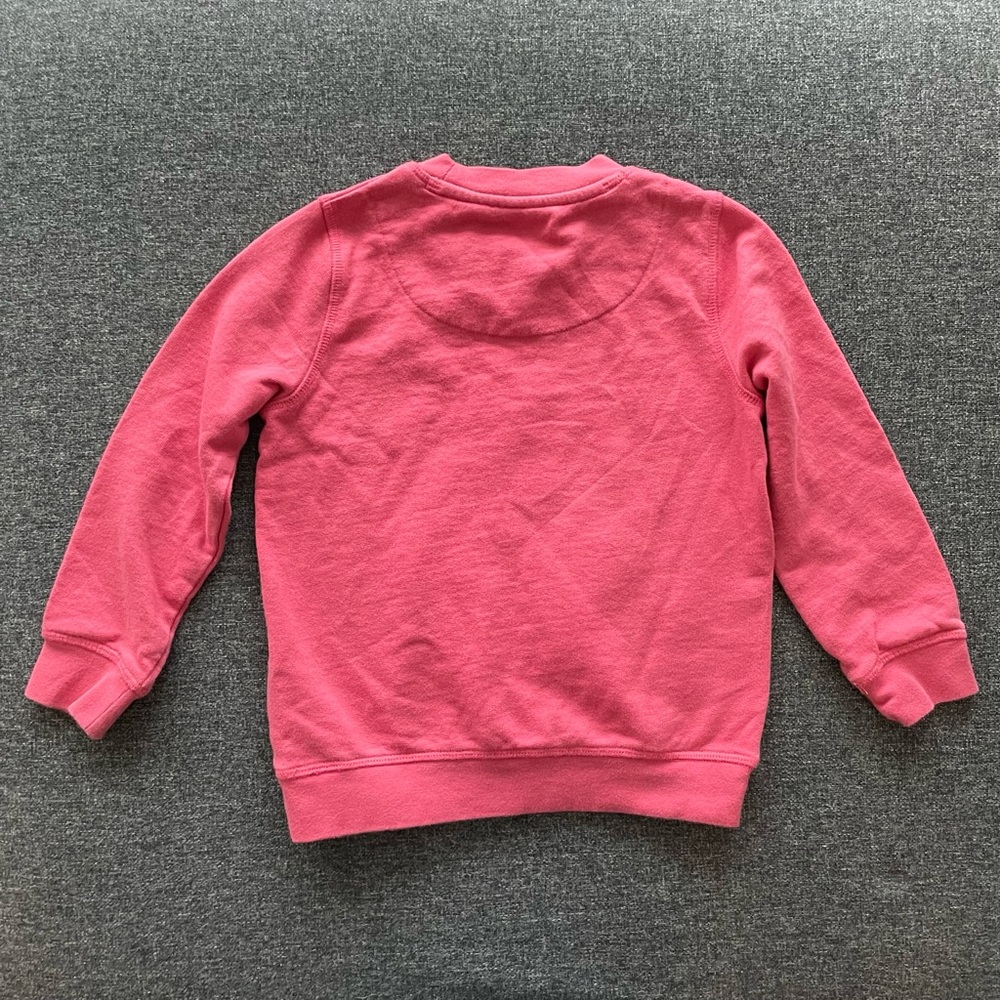 Mini Boden Pink Horse Sweatshirt for Kids - Picture 2 of 3